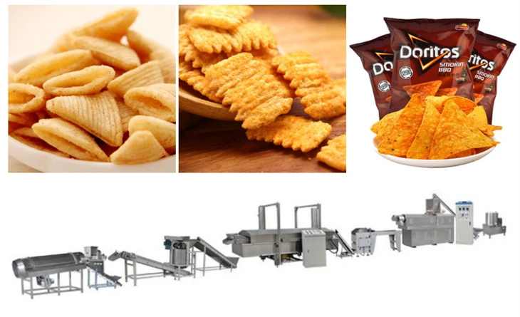 Kurkure Nik Naks Snack Extruder Machine