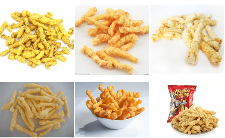 Kurkure Nik Naks Snack Extruder Machine