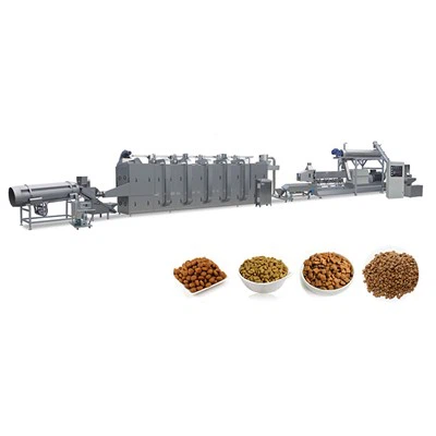 Kibble Pet Dog Feed Processing Line
